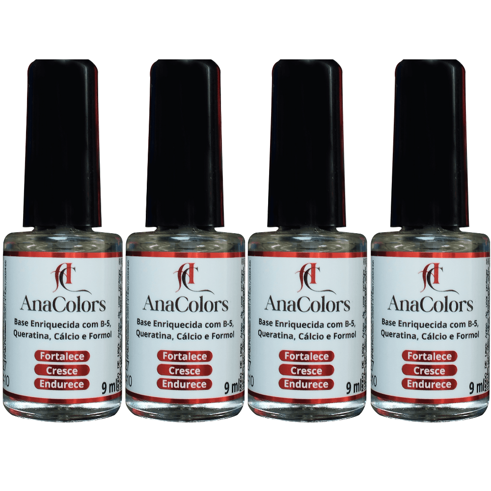 Kit 4 Bases Fortalecedoras AnaColors